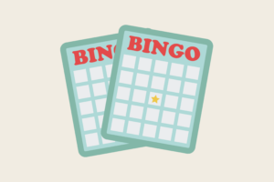 Tegning av Bingo-kort