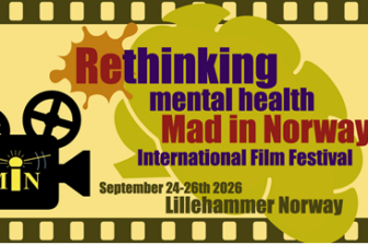 Filmfestivalen Rethinking Mental Health. Mad in Norways internasjonale filmfestival, Lillehammer 24.-26. september