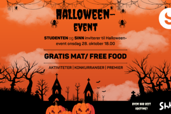 Halloween event i Studenten